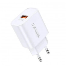 Мережевий зарядний пристрій REMAX Kiddy Series Fast Charge EU-White ( )