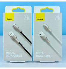 Data Cable Baseus Cafule Metal Lightning. ( )