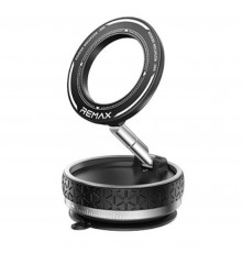 Автотримач для телефона REMAX Multi functional vacuum suction cup rotatable magnetic holder Black ( )