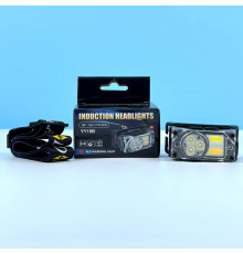 Ліхтар налобний Red light (,, Motion Sensor, Li-Ion акумулятор, магніт, Type-C)