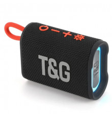 Bluetooth-колонка з RGB ПІДСВІЧУВАННЯМ, speakerphone, радіо, black