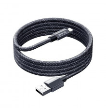 Кабель REMAX Phantom aluminum alloy light fast charging braided data cable. ) ( )