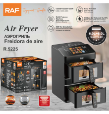 Мультипіч-аерогриль RAF з двома чашами по л, безмасляна фритюрниця