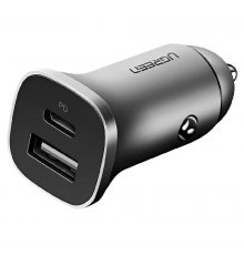 Автомобільний зарядний пристрій UGREEN Dual USB Car Charger (Space Gray) ( ) ( )