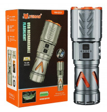 Ліхтар YEMAO TG,, Power Bank, ЗУ Type-C, zoom, захист від комарів