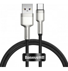 Кабель Baseus Cafule Series Metal Data Cable USB to Type-C Black ( )