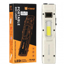 Ліхтар YEMAO, Li-Ion акумулятор, ЗУ Type-C, кліпса