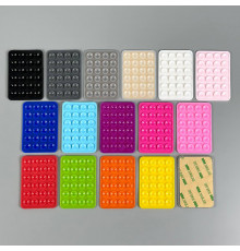 Силіконова тримач-присоска для телефону Sticker Side Silicone ( килимок липучка) ( мм)