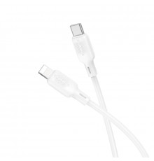 Кабель BOROFONE Lenny PD silicone charging data cable iP ( ) White ( )