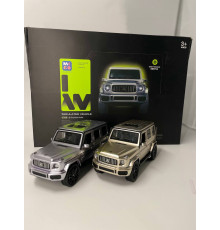 Металева інерційна машинка Mercedes-Benz Brabus G-Class зі світлом і звуком, см