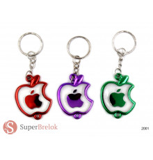 Пластиковий брелок для ключів у формі яблука Apple