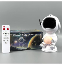 Проектор Astronaut Star з місяцем RGB Bluetooth (21см)