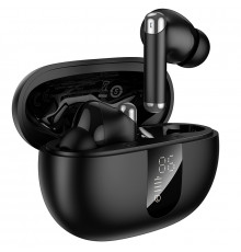Бездротові навушники HOCO Nice true wireless ANC+ENC BT headset Black ( )