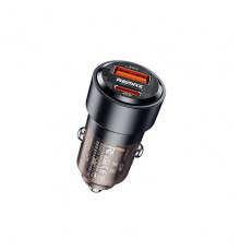 Автомобільний зарядний пристрій REMAX Walking Series PD+QC Fast Car Charger Black ( )