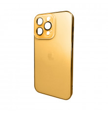 Чохол для смартфона AG Glass Sapphire Frame MagSafe Logo for Apple iPhone Pro Gold ( )