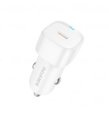 Автомобільний зарядний пристрій BOROFONE Cloud single port car charger White ( )