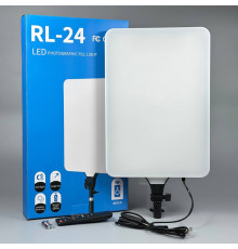 Прямокутна LED лампа Ring Light для фотостудії з пультом, LED, + (,, см)