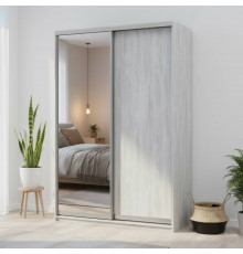 Шафа-купе Doros Сіті Лайт Сосна Натти 1 ДСП / 1 дзеркало 150х45х225 (DRS-011962)