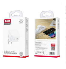 СЗУ XO Dual Port Fast Charger Type-c Port Fast Charger