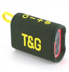 Bluetooth-колонка з RGB ПІДСВІЧУВАННЯМ, speakerphone, радіо, green