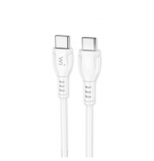 Кабель Wibrand Boa PVC charging data cable C to C White (WI. )
