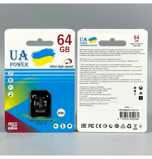 Карта пам'яті UA POWER Ultra high speed Class (з адаптером SD)