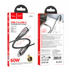 Data Cable Hoco Monte Type-C to Type-C.