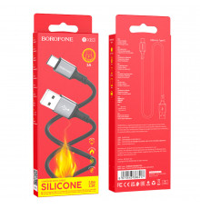 Data Cable Borofone Famous silicone Type-C