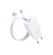 Мережевий зарядний пристрій з кабелем REMAX Kiddy Series. RP-Charger Set with Cable Type-C ( )