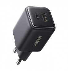 Мережевий зарядний пристрій UGREEN GaN Fast Charger EU black ( )