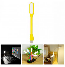 Портативна гнучка лампа YELLOW із живленням від USB