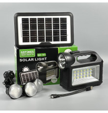 Система автономного освітлення та зарядки (Solar panel, ліхтар, лампи, Power bank)