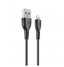 Кабель Wibrand Boa PVC charging data cable for iP Black (WI. )