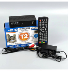 Цифровий ефірний ресивер Megogo з дисплеєм, YouTube IPTV WiFi HDMI