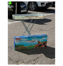 Портативний розкладний мангал Barbecue Tray з решіткою, см