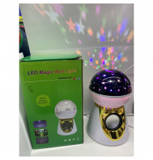 Музична світлодіодна LED лампа диско-куля Music Bulb