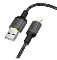 Кабель HOCO Benefit charging data cable iP Black ( )
