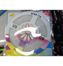 Світлодіодний гнучкий неоновий RGB шнур м з керуванням зі смартфона, розумна LED стрічка для підсвічування