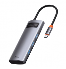 USB-хаб Baseus Metal Gleam Series Multifunctional （Type-C to. ) ( )