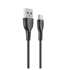 Кабель Wibrand Boa PVC charging data cable Type-C Black (WI. )