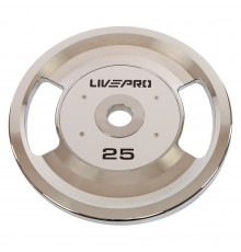 Блини диски сталеві 2 Handle металева втулка LiveUp LP8338-25 ø51мм 25кг сірий