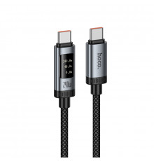 Кабель HOCO Lord digital display charging data cable Type-C Black ( )