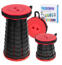 Складаний телескопічний стілець Retractable Folding Stool для риболовлі та кемпінгу