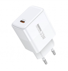 Мережевий зарядний пристрій REMAX Kiddy Series Fast Charger EU-White ( )