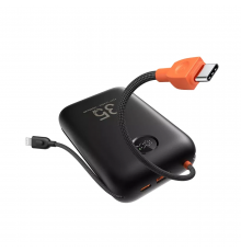 Зовнішній акумулятор VEGER Built-In cables Ultra Mini ( )