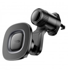 Автотримач для телефона HOCO Crown ring magnetic car holder(air outlet) Black Metal Gray ( )