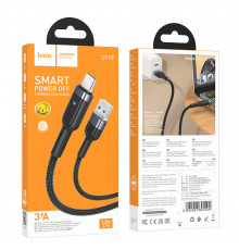Data Cable Hoco Grand intelligent power-off Type-C