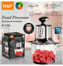 Електричний кухонний подрібнювач RAF, чопер для продуктів л, Вт