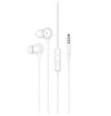 Навушники дротові HOCO Victory universal earphones with microphone (. ) White ( )