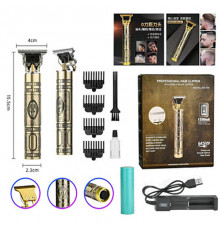 Машинка (триммер) для стрижки волосся та бороди, насадки (.,,, мм), 1х18660